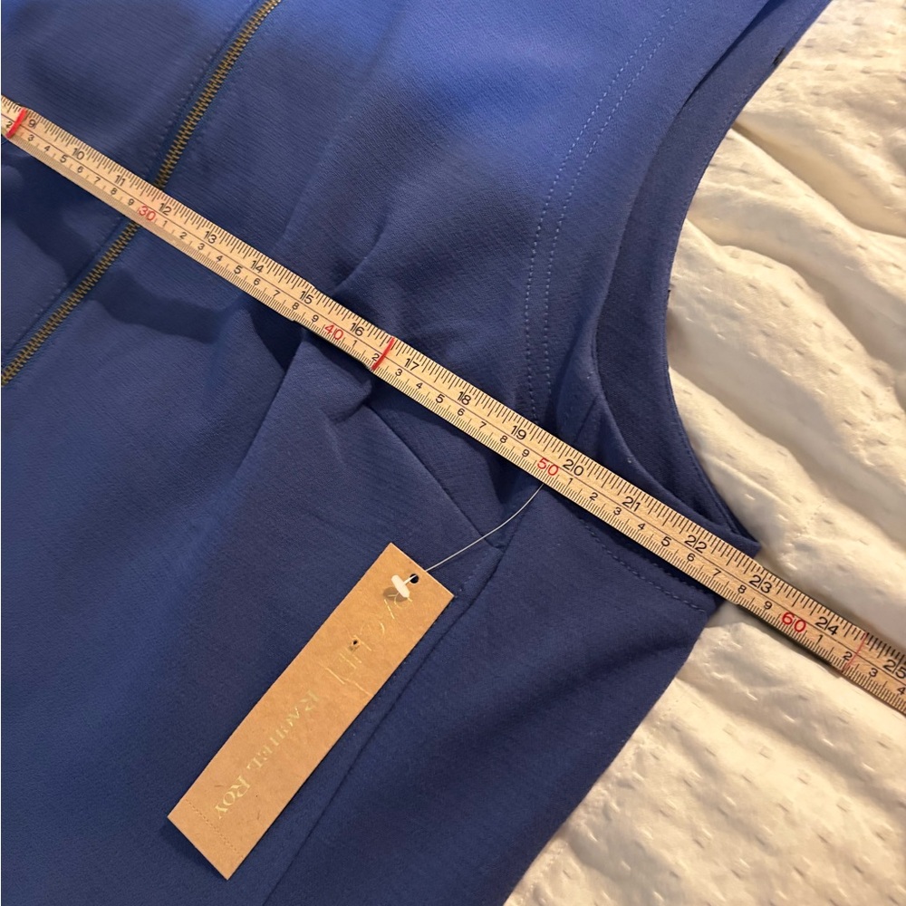 RACHEL Rachel Roy Blue Midi Dress 2X - Picture 8 of 10
